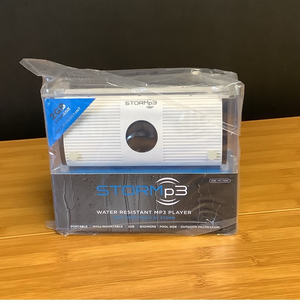 Water resistant MP3 player